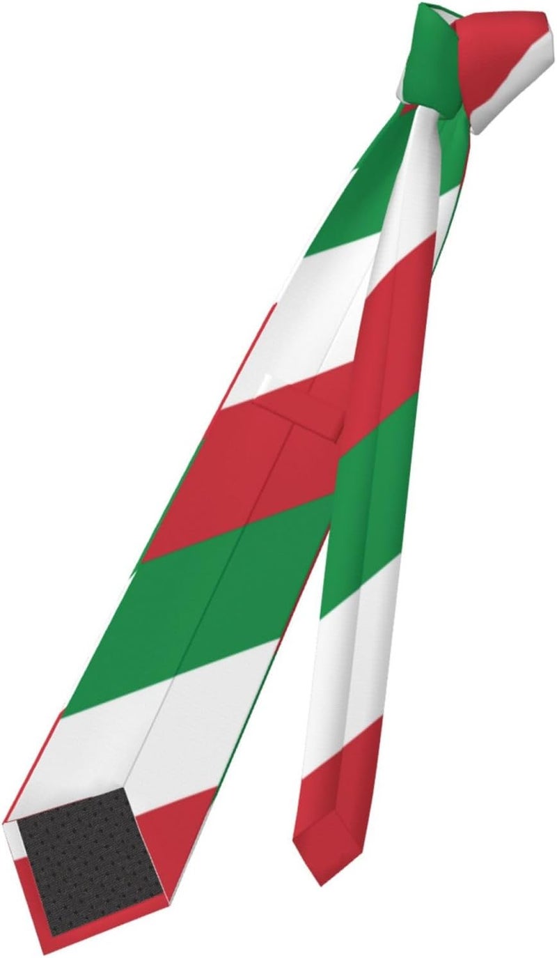 AKMCBSH National Flags Tie Comfortable Soft Novelty Necktie Unisex for Weddings Party Birthday Gift - Image 4